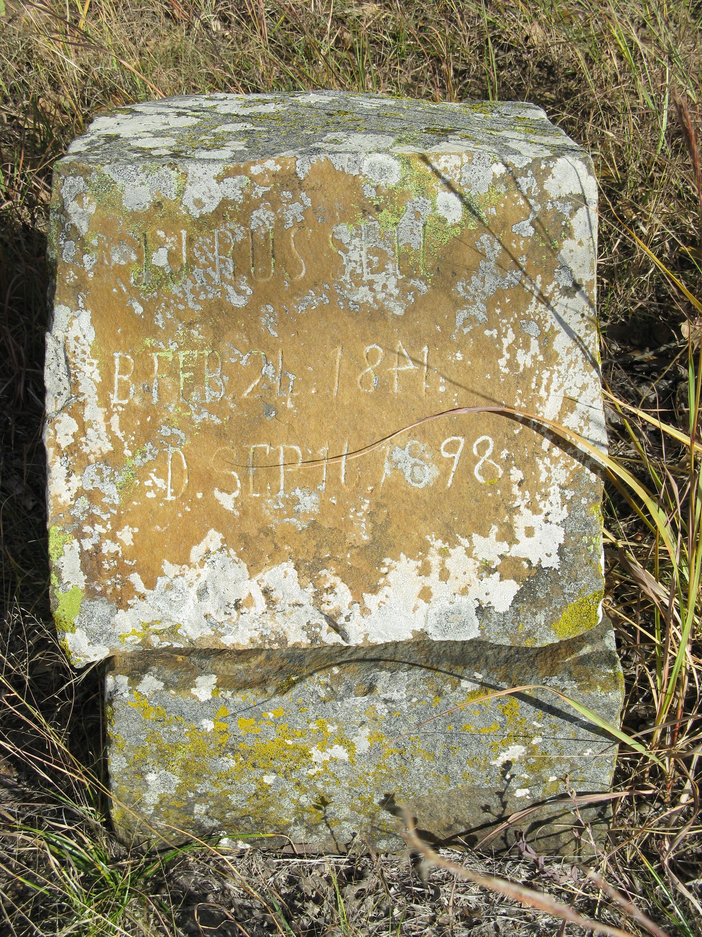 Joe's headstone