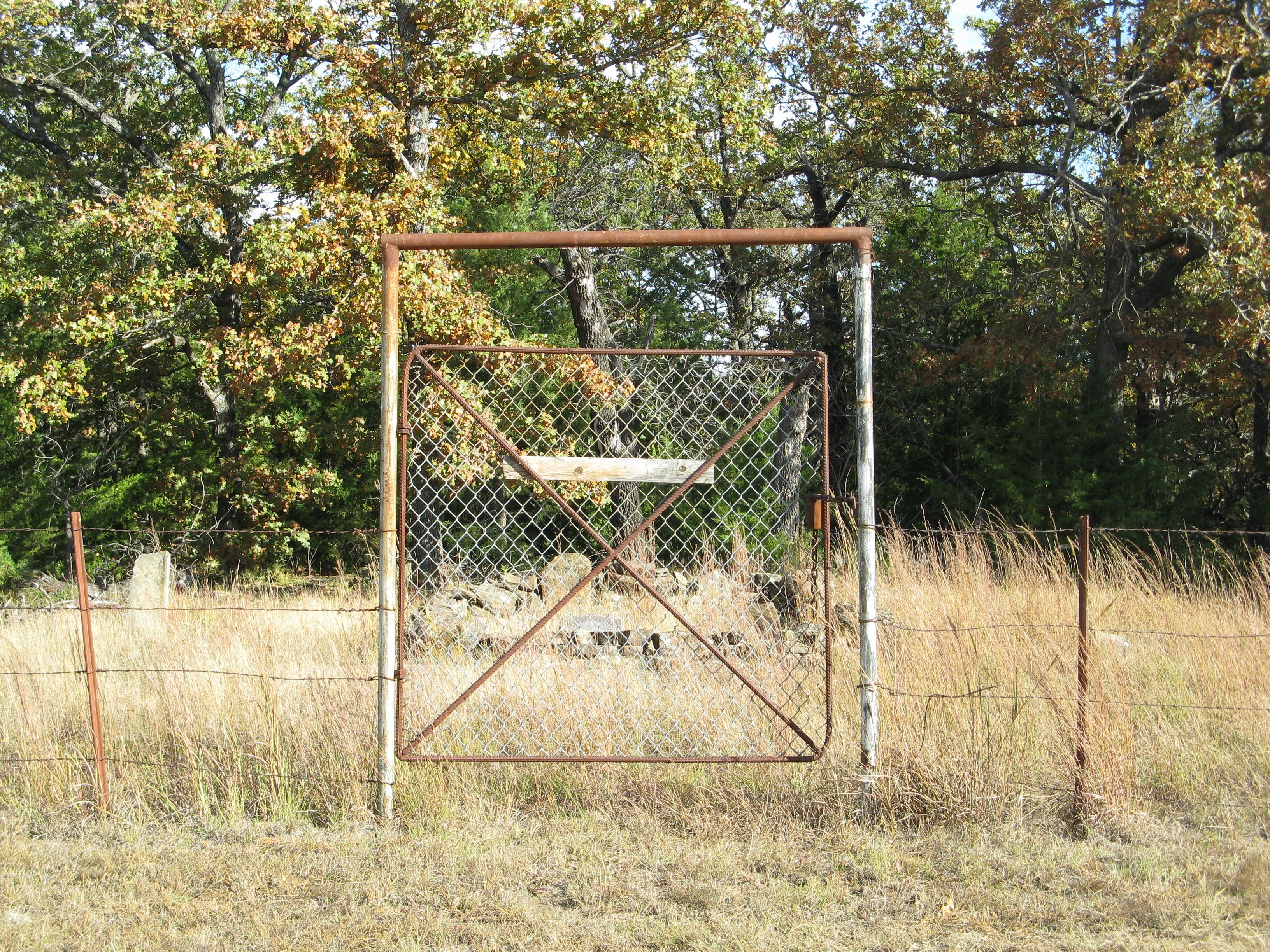 cemetery gate